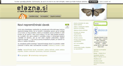 Desktop Screenshot of etazna.si